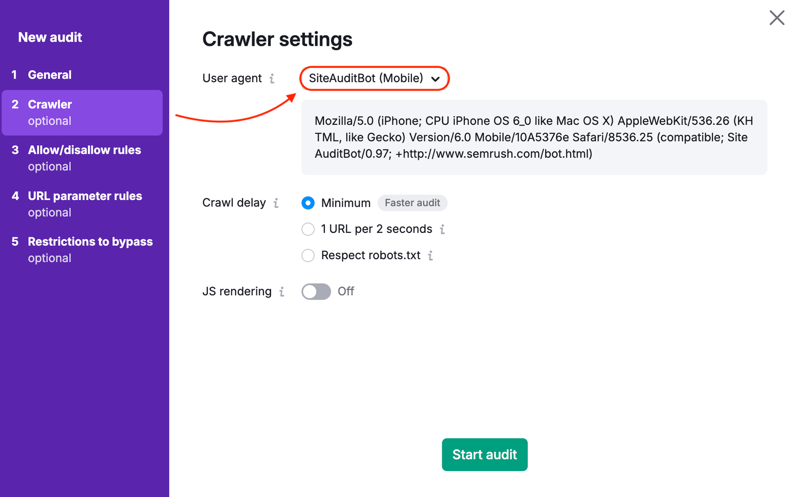How to Gather Mobile SEO Data on Semrush image 2