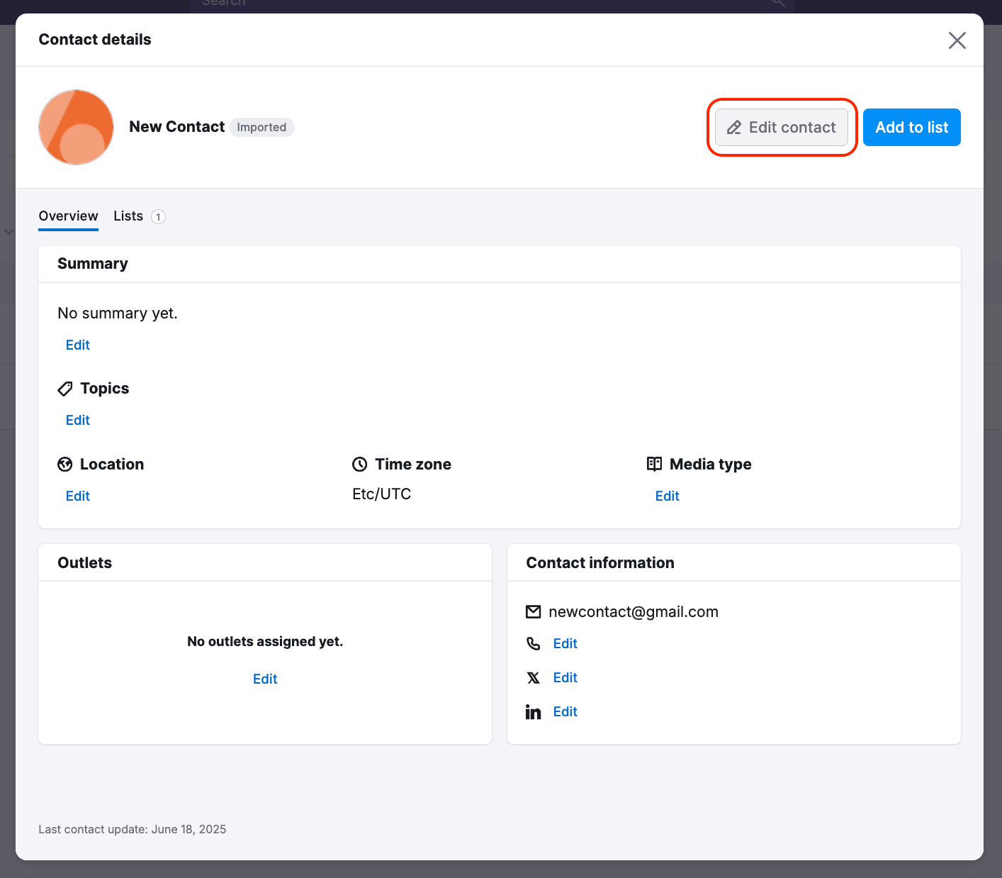 Managing your Contacts image 3